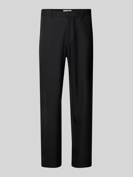 Hose aus Woll-Mix mit Gesäßtaschen Modell 'Henry trousers' Shop The Look MANNEQUINE