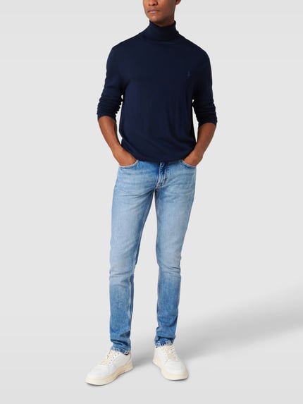 s.Oliver BLACK LABEL Tapered Fit Jeans mit Stretch-Anteil Hellblau 1