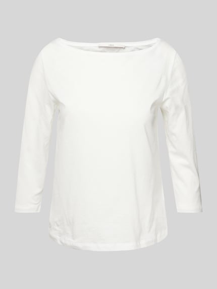 Lanius T-shirt met 3/4-mouwen Offwhite - 2