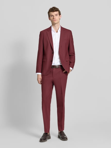 Christian Berg Men Regular Fit Business Hemd aus Baumwolle mit Haifischkragen Weiss 1
