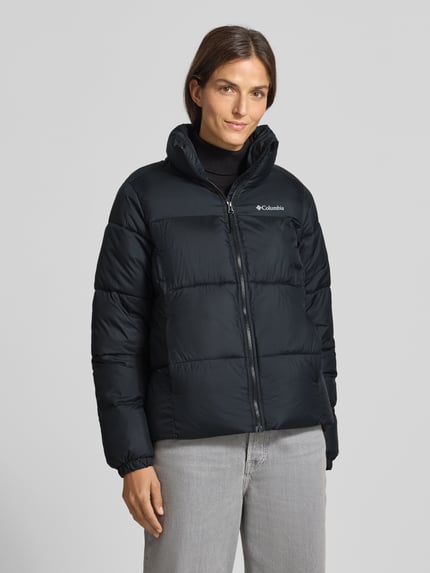 Columbia Puffer Jacket mit Stehkragen und Reißverschluss Modell 'Puffect™' Black 4