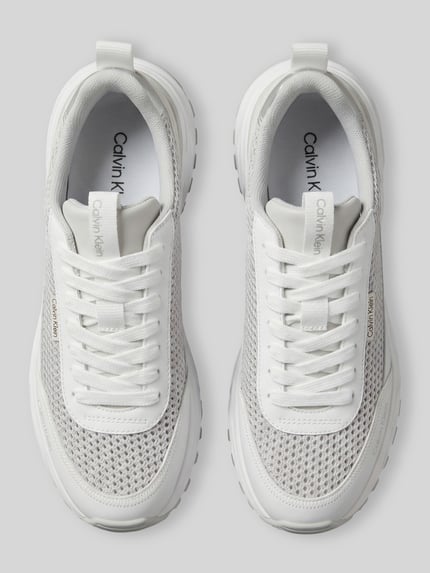 CK Calvin Klein sneakers met mesh-inzetten Wit - 3