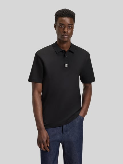 HUGO Regular Fit Poloshirt aus reiner Baumwolle Modell 'DEABONO_D' Black 4