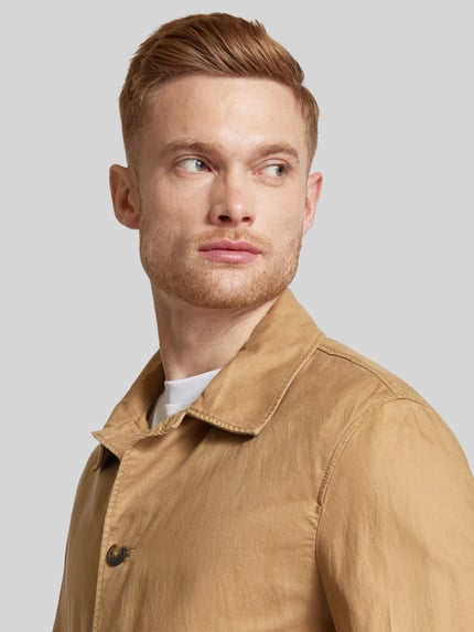 MANGO Jacke mit Pattentaschen Modell 'darren' Camel 3