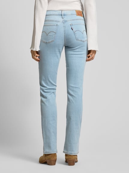 Levi's® 300 Spodnie rozszerzane o kroju slim fit z 5 kieszeniami model ‘315’ Jasnoniebieski 5