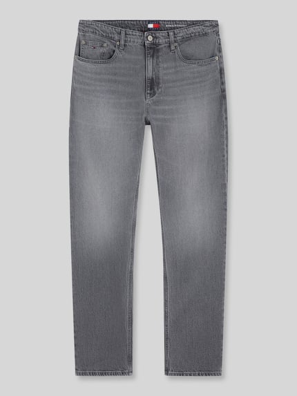 Tommy Jeans Slim Fit Jeans im 5-Pocket Design Mittelgrau 2