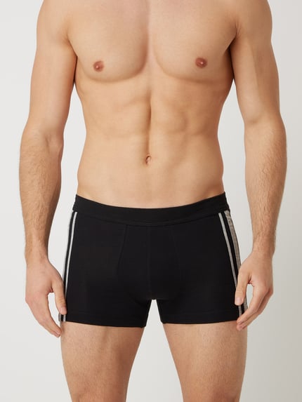SCHIESSER Trunks met stretch in set van 3 Zwart - 2