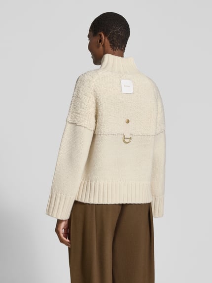 Barbour Pullover mit Label-Detail Ecru 5