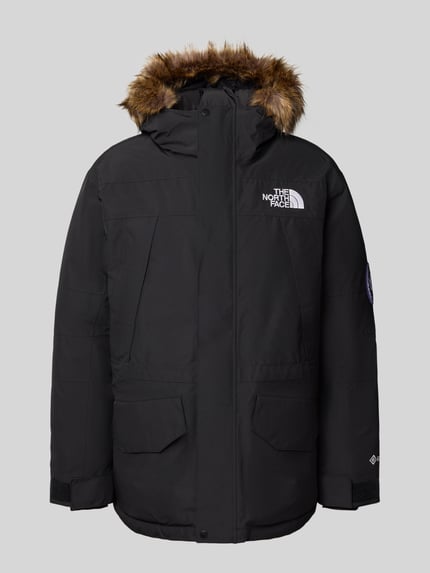 The North Face Parka z kieszeniami z patką i krytym zamkiem błyskawicznym Czarny 2