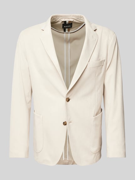 BOSS Colbert met opgestikte zakken, model 'Hanry' Beige - 2