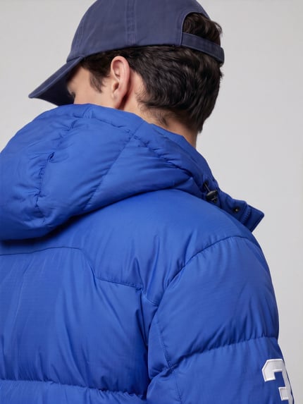 Polo Ralph Lauren Regular Fit Daunenjacke mit abnehmbarer Kapuze Royal 3