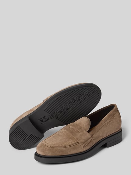 Marc O'Polo Loafersy z naturalnej skóry model 'Paula 34' Beżowy 4