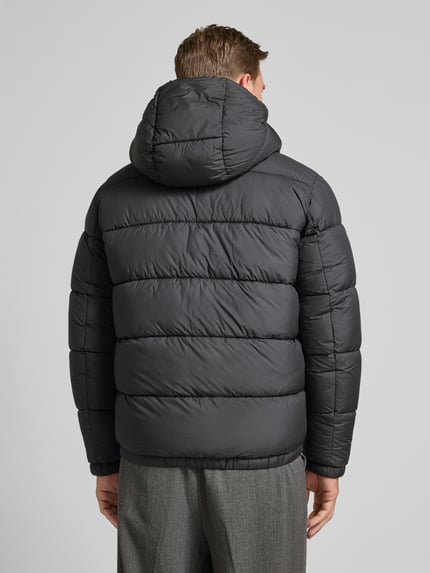 MCNEAL Puffer Jacket mit Kapuze und Eingrifftaschen Black 5