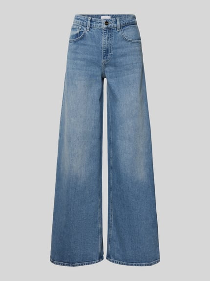 Rich & Royal Wide Leg Jeans mit 5-Pocket-Design Hellblau 2