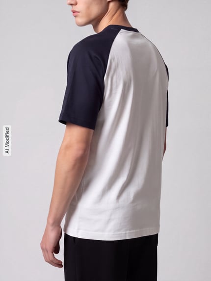 ONLY & SONS Relaxed Fit T-Shirt aus reiner Baumwolle Modell 'HEATON' Offwhite 5