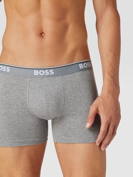 BOSS Trunks mit Logo-Bund im 3er-Pack Modell 'Power' Royal 3