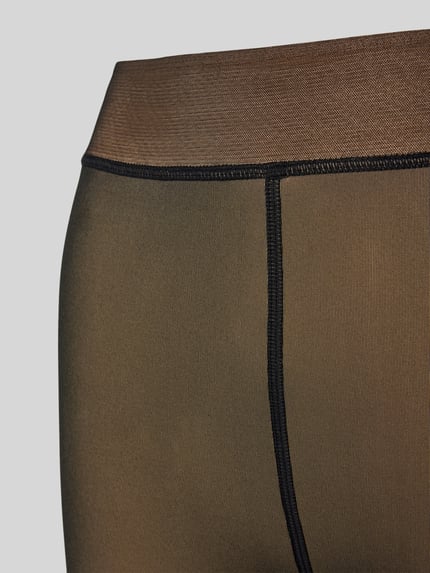 MAGIC Bodyfashion Legginsy termiczne z podszewką z polaru Model 'MAGIC LEGGING' Czarny 2