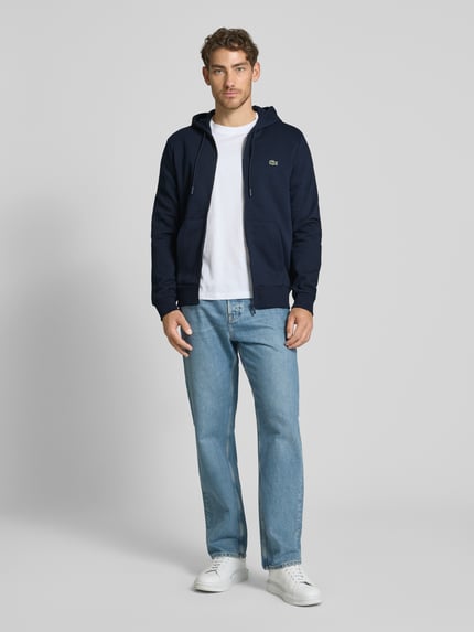 Lacoste Sweatjacke mit Reißverschluss Marine 1