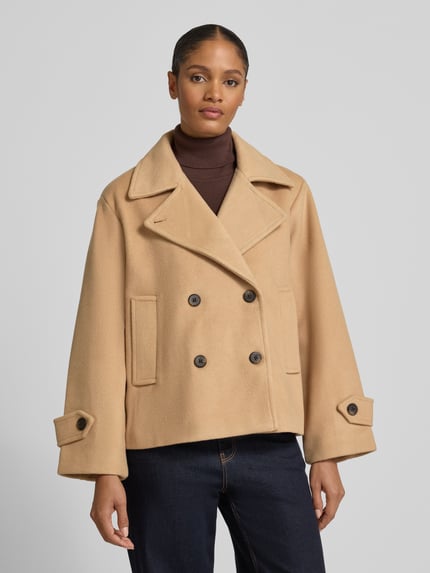 Apricot Jacke mit Reverskragen Camel 4