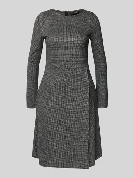 Weekend Max Mara Tailliertes Jersey-Kleid aus Viskose-Mix Modell 'BALOCCO' Dunkelgrau 2