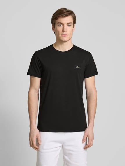 Lacoste T-shirt met ronde hals Black - 4