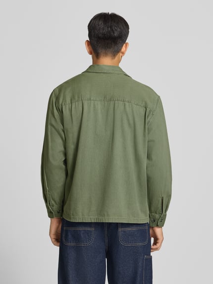 Levi's® Loose Fit Jeanshemd aus reiner Baumwolle Khaki 5