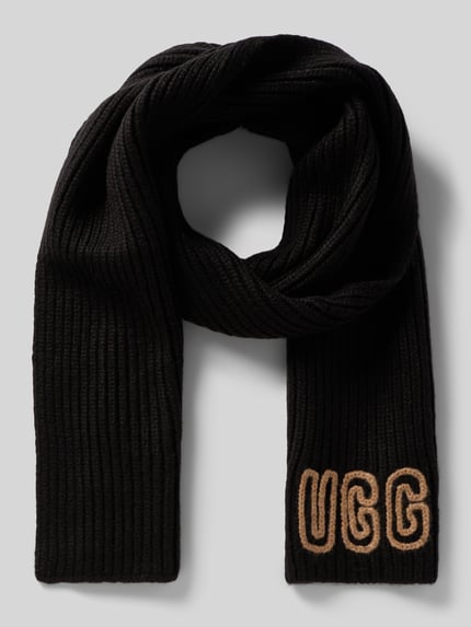 UGG Schal mit Woll-Anteil Black 1