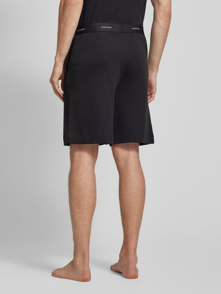 Calvin Klein Underwear Regular fit korte broek met elastische band met label Zwart - 5