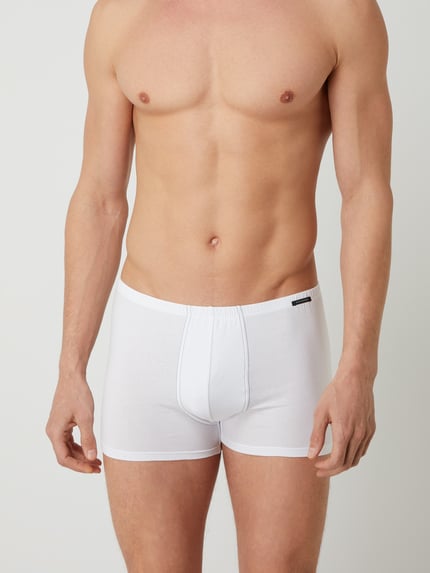 SCHIESSER Trunks mit Stretch-Anteil im 2er-Pack  Weiss 2