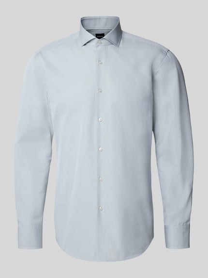 BOSS Slim Fit Freizeithemd aus reiner Baumwolle Modell 'HANK' Mint 2