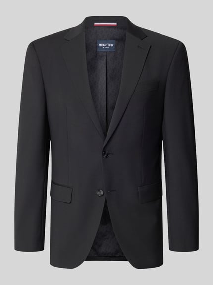Slim Fit 2-Knopf-Sakko mit Pattentaschen Shop The Look MANNEQUINE
