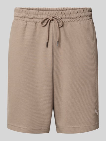 Relaxed Fit Sweatshorts aus Baumwoll-Mix 'ESS ELEVATED' Shop The Look MANNEQUINE