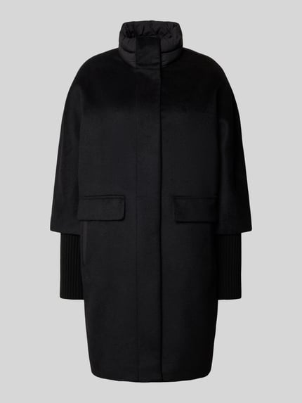 COMMA Mantel mit Stehkragen Black 2