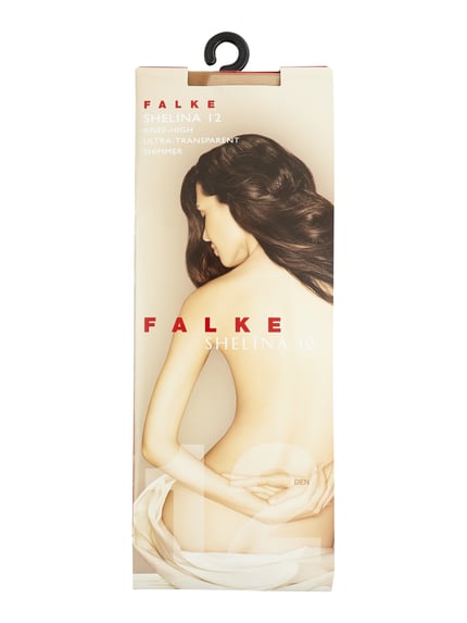 FALKE 12 DEN Feinkniestrümpfe Modell 'SHELINA 12' Beige 3