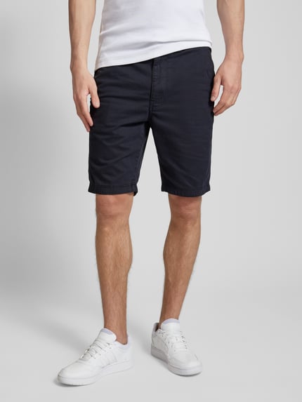 Superdry Regular Fit Chinoshorts mit seitlichen Eingrifftaschen Dunkelblau 4