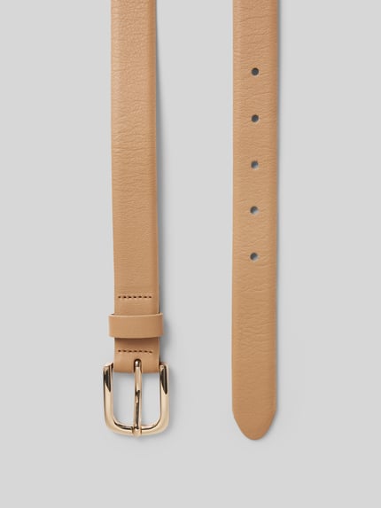 Weinmann Leren riem met doornsluiting model 'Sauvage' Beige - 3