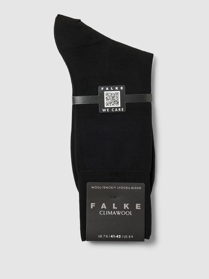 FALKE Socken mit Woll-Anteil Modell 'ClimaWool' Black 3