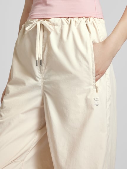 Juicy Couture Hose mit elastischem Bund Modell 'AYLA' Beige 3