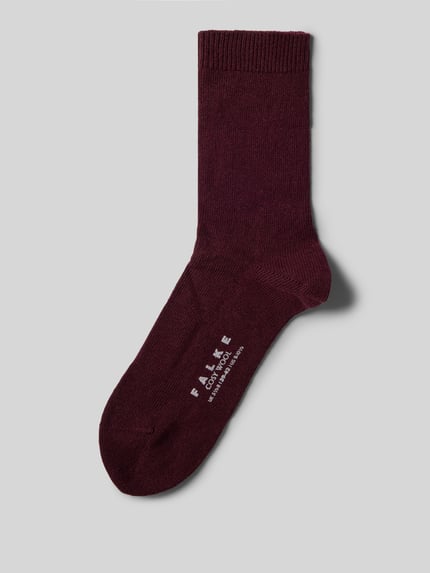 FALKE Sokken met hoogwaardige mix van wol en kasjmier, model 'COSY WOOL' Bordeaux - 1