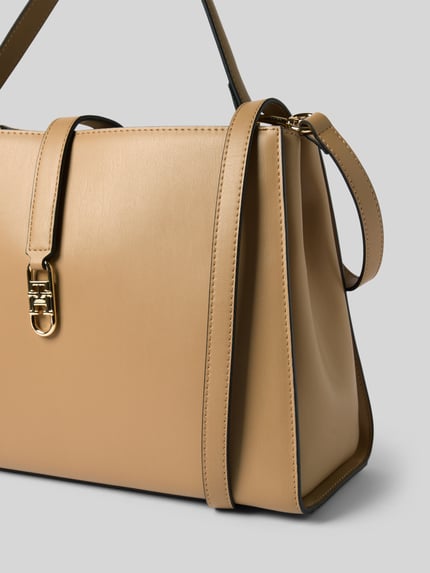 Tommy Hilfiger Torba z uchwytem o fakturowanej powierzchni Camel 3
