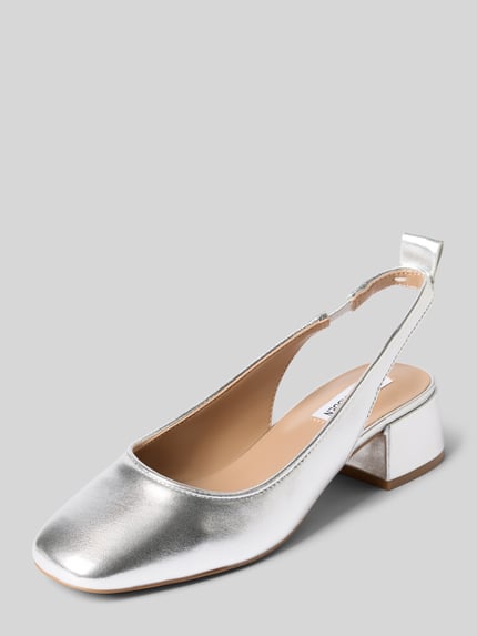 Steve Madden Pumps met all-over strass-steentjes, model 'SMITTEN' Zilver - 1