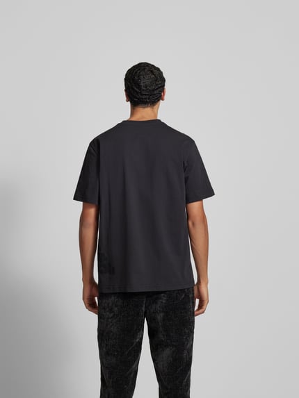 DAILY PAPER T-shirt met labelprint Zwart - 5