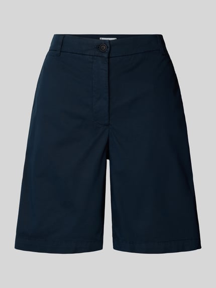 Tommy Hilfiger Szorty chinosy o kroju relaxed fit z mieszanki bawełny Granatowy 2