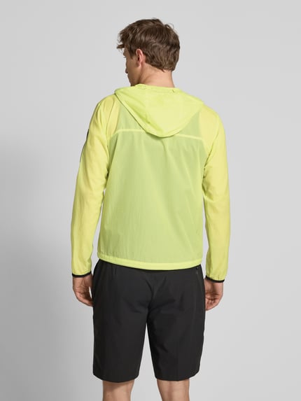 BOSS Green Regular fit jack van lichte geweven ripstop Lichtgroen - 5