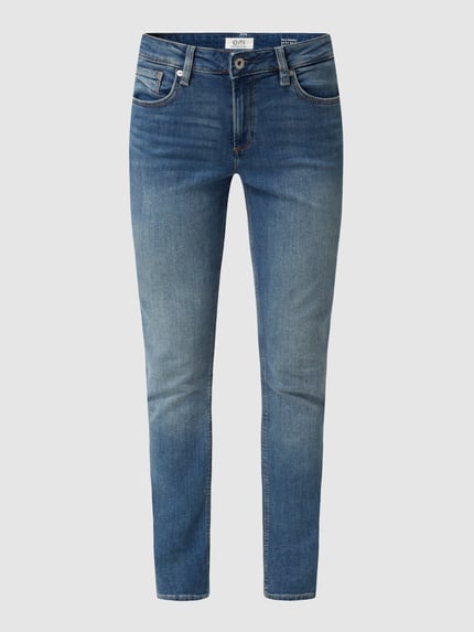 QS Slim Fit Jeans mit Stretch-Anteil Modell 'Catie' Jeansblau 2