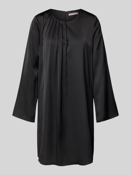 Christian Berg Woman Selection Midi-jurk met plooien Zwart - 2