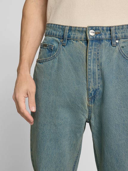 PEGADOR Jeansy o kroju baggy fit z 5 kieszeniami model ‘BALTRA’ Jeansowy niebieski 3
