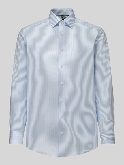 OLYMP Regular Fit Businesshemd mit Kentkragen Bleu 2