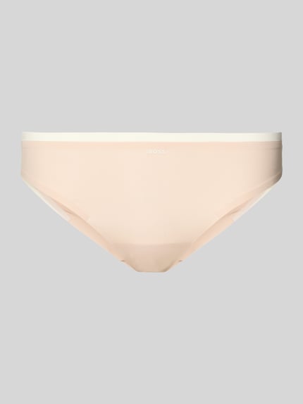 Slip mit Kontrastbesatz aus Mikrofaser Modell 'HIPSTER_B.MIRAGE' Shop The Look MANNEQUINE
