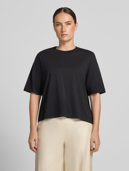 DRYKORN Oversized Fit T-Shirt aus reiner Baumwolle BLACK 4
